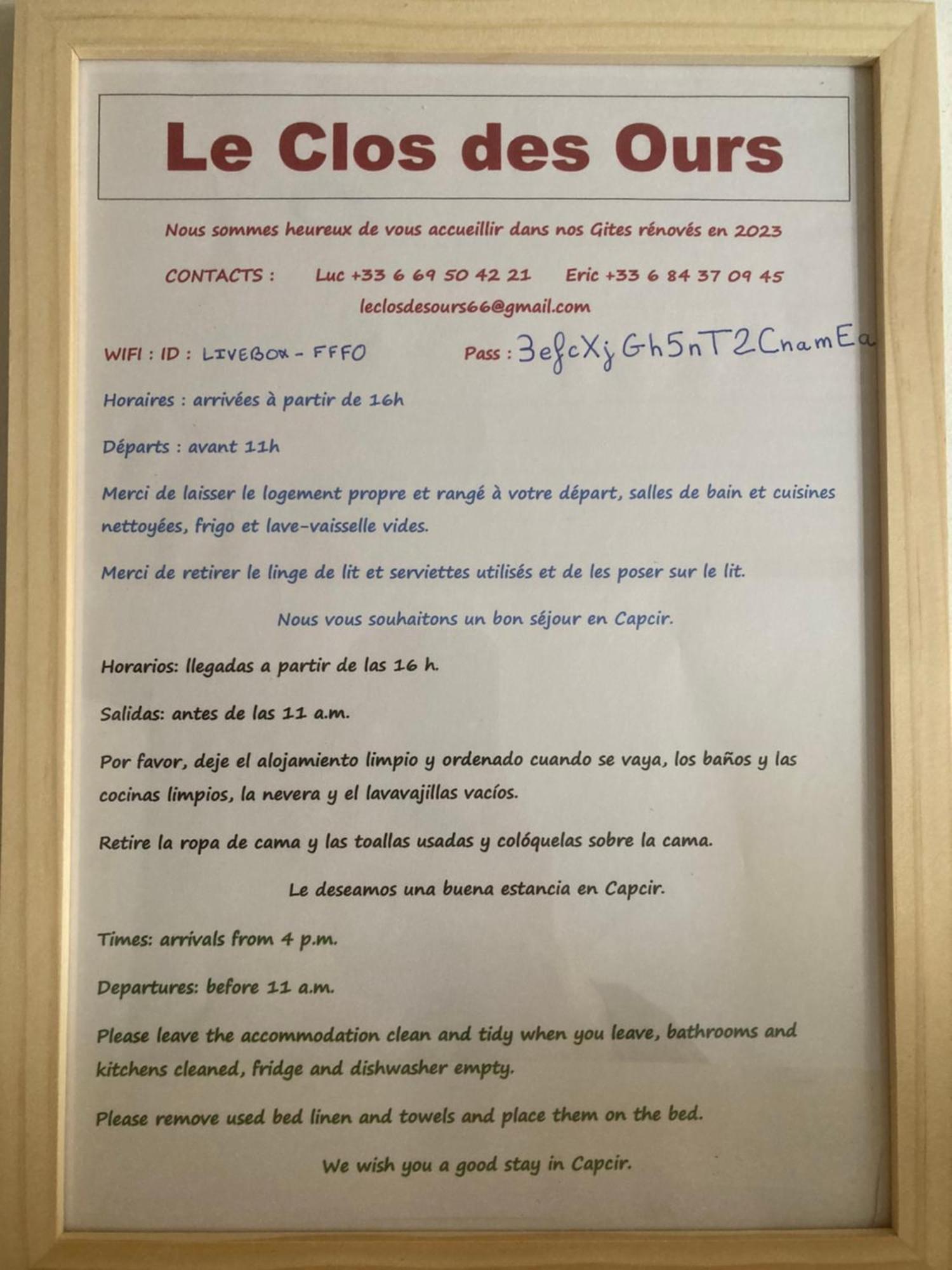 Maison Canelle Le Clos Des Ours 马泰马尔 外观 照片